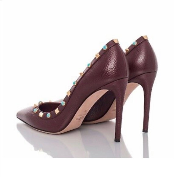 New Rockstud Rolling' Pump VALENTINO 7.5 - Picture 4 of 14